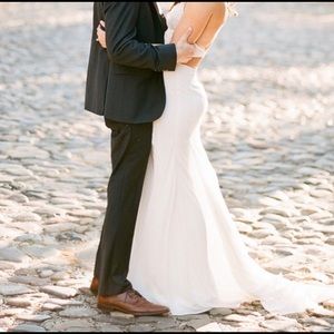 BHLDN Kyle bridal skirt
